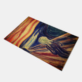 Tor Mat mit Munch ist der Schrei Fußmatte (Schrägansicht)