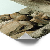 Tor mit geschnitztem Sphinx Poster (Ecke)