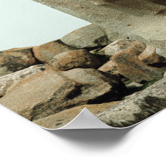 Tor mit geschnitztem Sphinx Poster (Ecke)