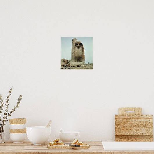 Tor mit geschnitztem Sphinx Poster (Küche)