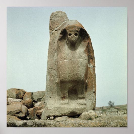 Tor mit geschnitztem Sphinx Poster (Vorne)