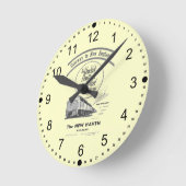 Tor nach Neuengland, New Haven Railway Runde Wanduhr (Winkel)