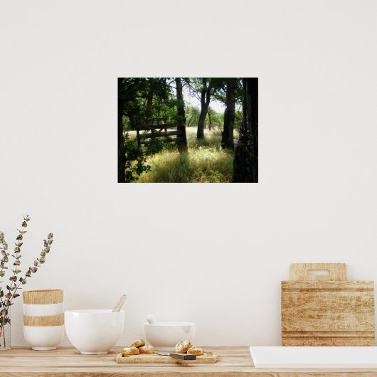 "Tor nach Nirgendwo" Poster (Küche)