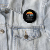 Tor nes Beach California Surfer Männer Frauen Button (Beispiel)