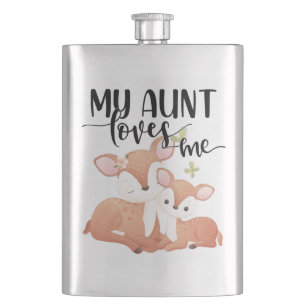 Tor und Fawn My Tante Lieben Flachmann