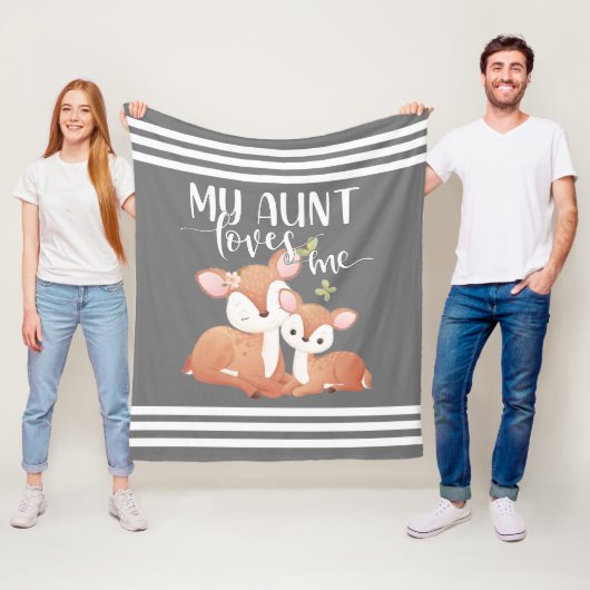 Tor und Fawn My Tante Lieben Fleecedecke (Beispiel)