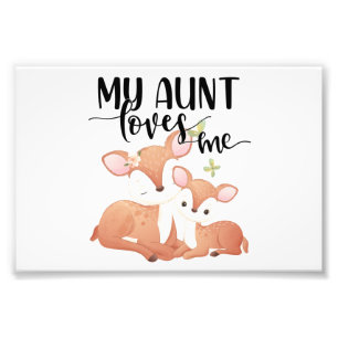 Tor und Fawn My Tante Lieben Fotodruck