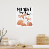 Tor und Fawn My Tante Lieben Poster (Küche)