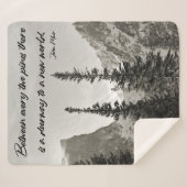 Tor zu einer neuen Welt im Gebirge Sherpadecke (Vorderseite (Horizontal))