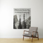 Tor zu einer neuen Welt im Gebirge Wandteppich (Beispiel)