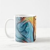 Tor zu jenseits, abstrakte Ausdrucksträume Kaffeetasse (Links)