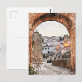 Tor zu Ronda Spanien Postkarte (Vorne/Hinten)