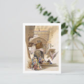 Tor zum Bazaar, Grand Kairo, Pub. 1846 (Litho Postkarte (Stehend Vorderseite)