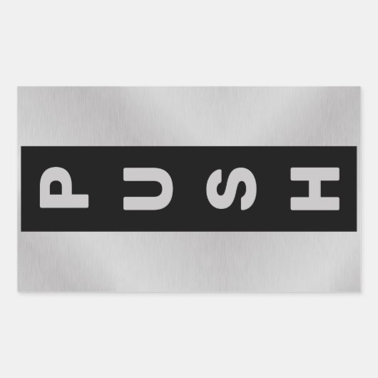 Tor zum Einstieg Rechteckiger Aufkleber (Vorderseite)