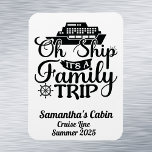 Tor zum Schiff für Familienausflüge Magnet<br><div class="desc">Dieses Design kann in dem Bereich personalisiert werden, der durch das Ändern des Fotos und/oder Textes zur Verfügung gestellt wird. Sie können auch angepasst werden, indem Sie auf Vorlage personalisieren klicken und dann auf die Schaltfläche klicken, um weitere Optionen anzupassen, um die Hintergrundfarbe zu löschen oder zu ändern, Text hinzuzufügen,...</div>