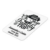 Tor zum Schiff für Familienausflüge Magnet (Linke Seite)