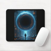Tor zum unbekannten Dimension-Aufkleber Mousepad (Mit Mouse)