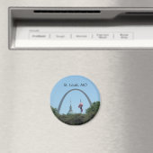 Tor zum West St. Louis Arch Magnet (In Situ (Geschirrspüler))