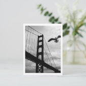 Tor zum Westen, B&W Postkarte (Stehend Vorderseite)