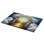 Tor zur Christlichen Kunst Schneidebrett (Ecke)