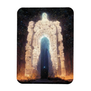 Tor zur Eternity Fantasy Sci-Fi Kunst Magnet