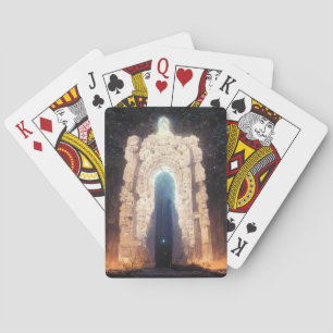 Tor zur Eternity Fantasy Sci-Fi Kunst Spielkarten