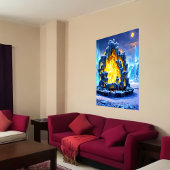 Tor zur Hölle | AI Art Poster