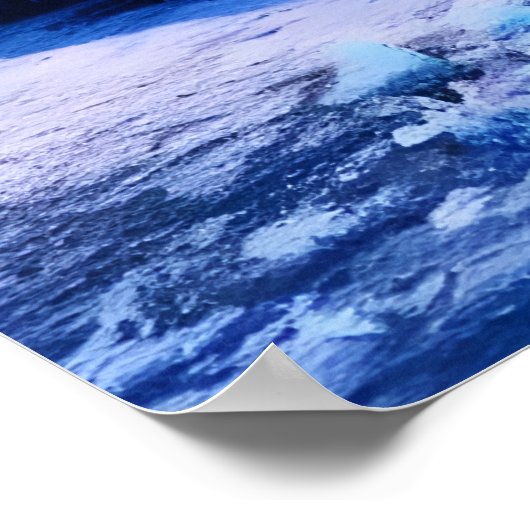 Tor zur Hölle | AI Art Poster (Ecke)