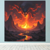 Tor zur Unterwelt – Reich der Schatten Leinwanddruck (Insitu (Holzboden))