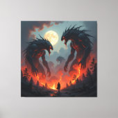 Tor zur Unterwelt – Reich der Schatten Leinwanddruck (Vorderseite)