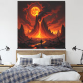 Tor zur Unterwelt – Reich der Schatten Leinwanddruck (Insitu (Schlafzimmer))