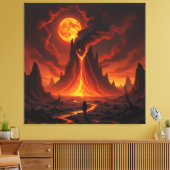 Tor zur Unterwelt – Reich der Schatten Leinwanddruck (Insitu (Wohnzimmer))