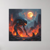 Tor zur Unterwelt – Reich der Schatten Leinwanddruck (Vorderseite)