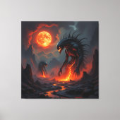 Tor zur Unterwelt – Reich der Schatten Leinwanddruck (Vorderseite)