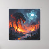 Tor zur Unterwelt – Reich der Schatten Leinwanddruck (Vorderseite)