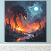 Tor zur Unterwelt – Reich der Schatten Leinwanddruck (Insitu (Holzboden))