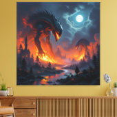 Tor zur Unterwelt – Reich der Schatten Leinwanddruck (Insitu (Wohnzimmer))