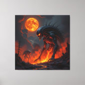 Tor zur Unterwelt – Reich der Schatten Leinwanddruck (Vorderseite)