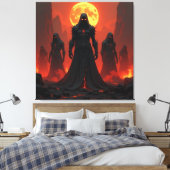 Tor zur Unterwelt – Reich der Schatten Leinwanddruck (Insitu (Schlafzimmer))