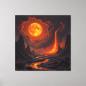 Tor zur Unterwelt – Reich der Schatten Leinwanddruck (Vorderseite)