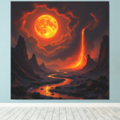 Tor zur Unterwelt – Reich der Schatten Leinwanddruck (Insitu (Holzboden))