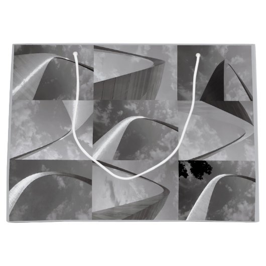 Tor zur West St. Louis Arch Gift Bag Große Geschenktüte (Vorderseite)