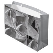 Tor zur West St. Louis Arch Gift Bag Große Geschenktüte (Rückseite Schrägansicht)