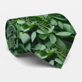Tora-Blätter Muster Krawatte (Gerollt)