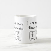 Tora Namen-Tasse periodischer Tabelle Kaffeetasse (Mittel)