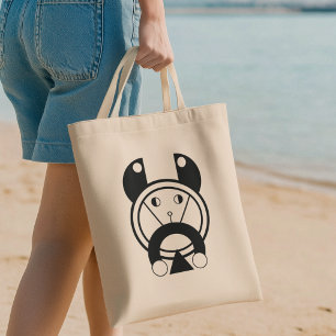 Tora Tiger Zodiac Geometric Tragetasche