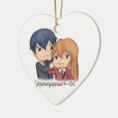 Toradora ~ Ryuuji x Taiga Keramikornament (Links)