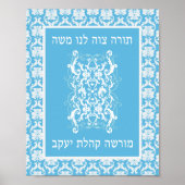 Torah Art Poster (Vorne)