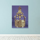 Torah Crown Leinwanddruck (Insitu (Holzboden))