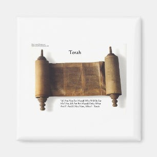 Torah "If Not For Myself" Wisdom Quote Gifts & Tee Magnet